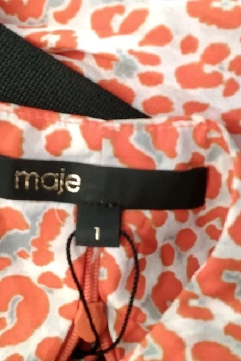 Robe Maje Rouge en Polyester