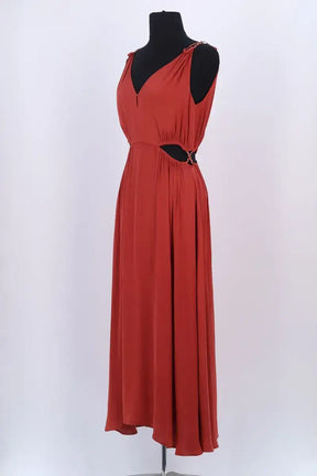 Robe Maje Rouge en Synthétique