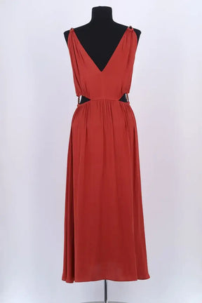 Robe Maje Rouge en Synthétique