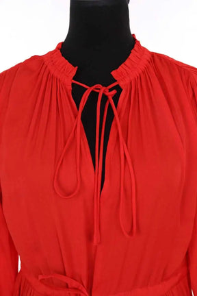 Robe Maje Rouge en Synthétique