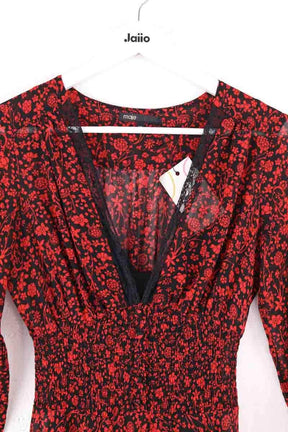 Robe Maje Rouge en Synthétique