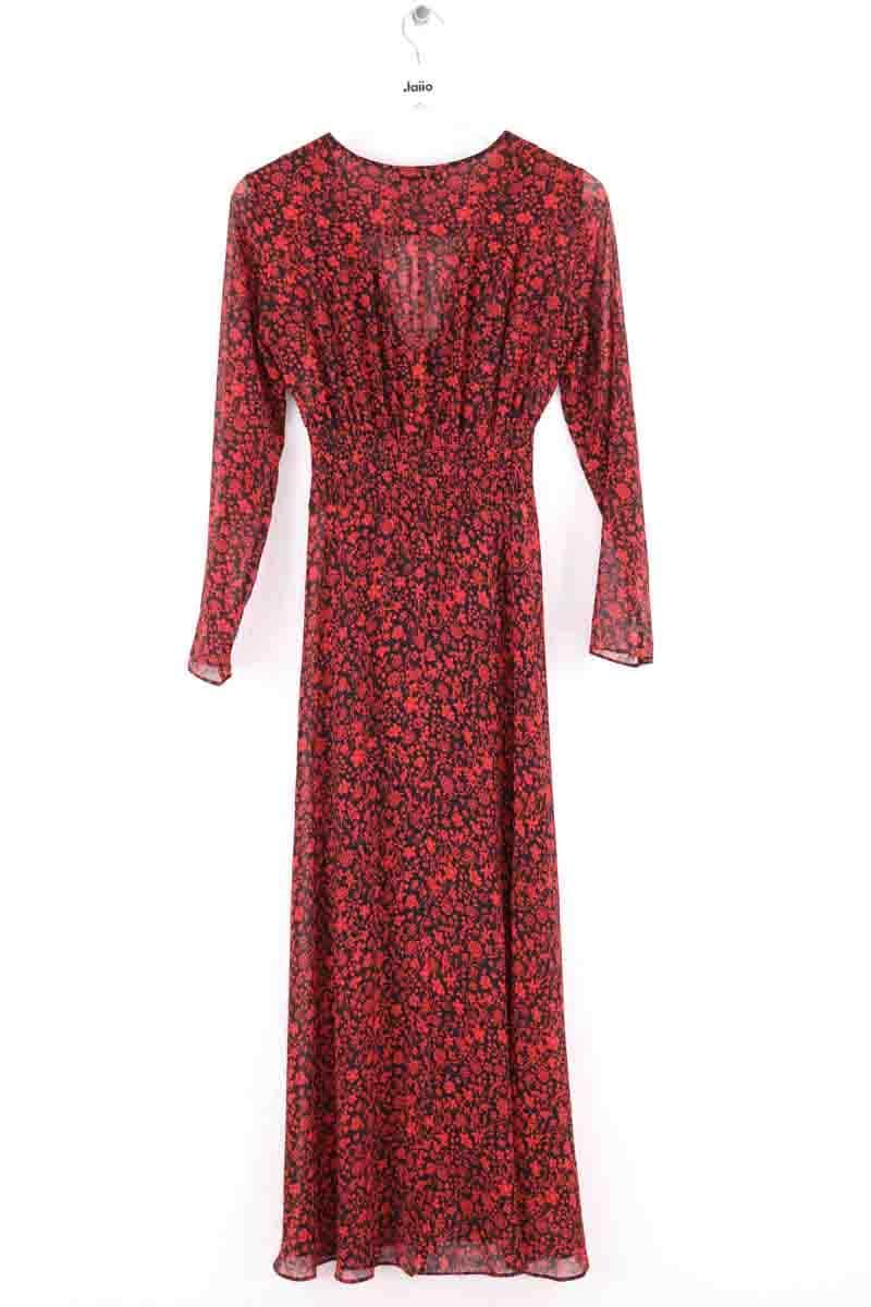Robe Maje Rouge en Synthétique