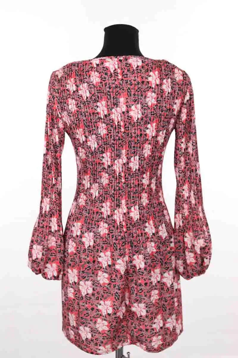 Robe Maje Rouge en Synthétique
