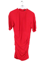 Robe Maje Rouge en Viscose, taille L - Seconde Main