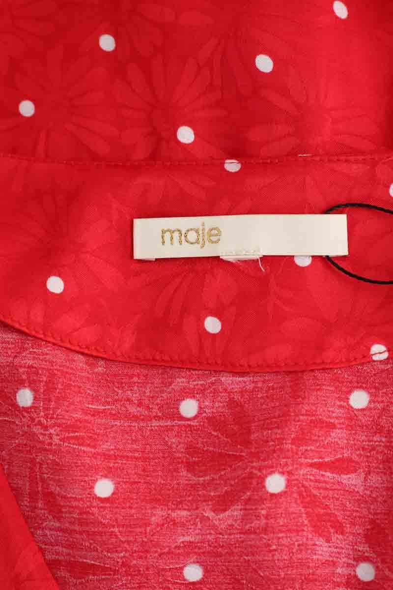 Robe Maje Rouge en Viscose