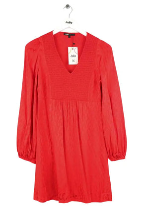 Robe Maje Rouge en Viscose, taille S - Seconde Main