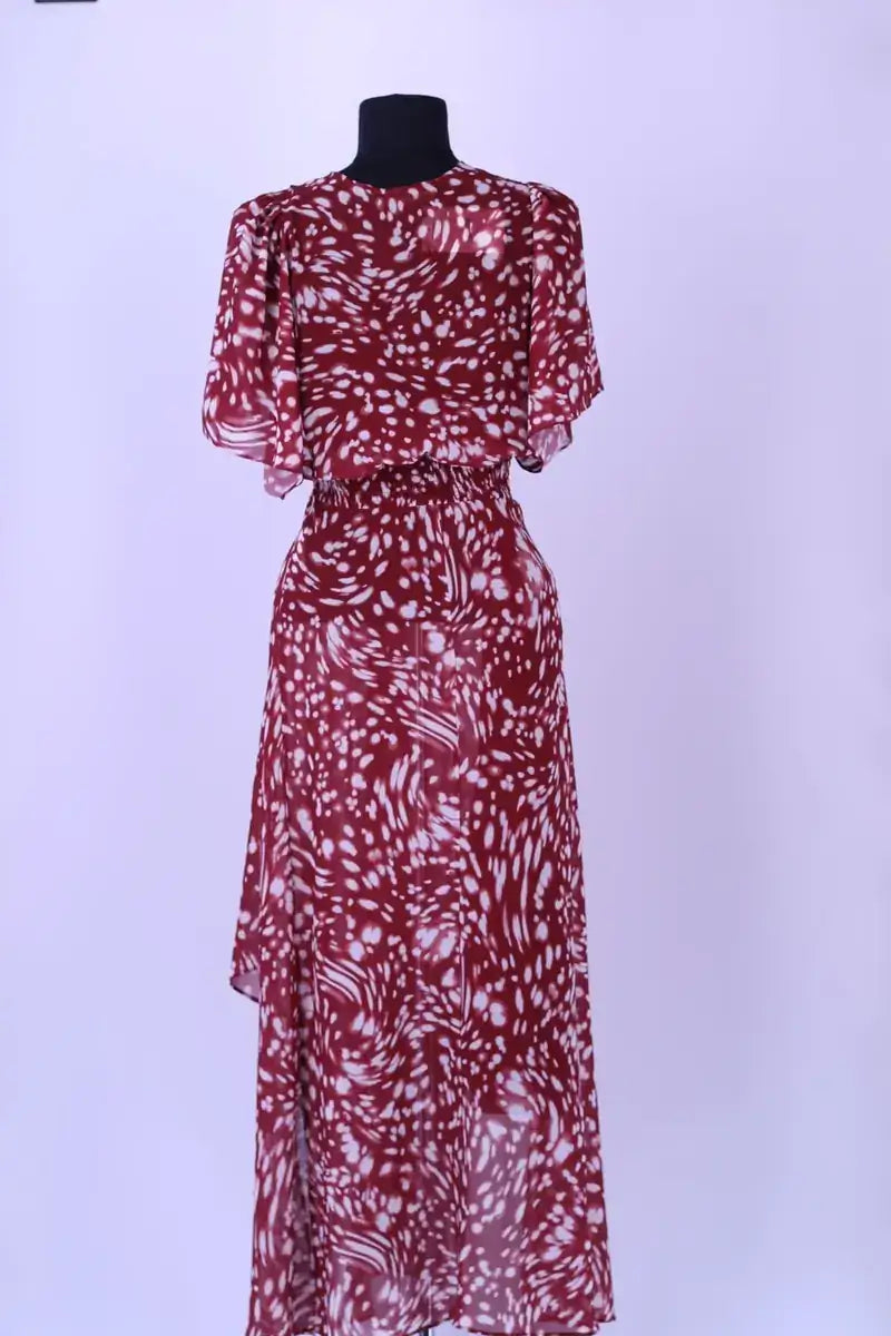 Robe Maje Rouge en Viscose