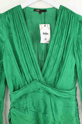 Robe Maje Vert en Polyester
