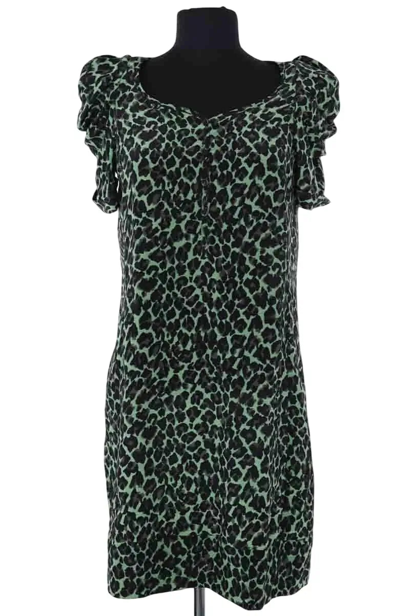 Robe Maje Vert en Soie, taille M - Seconde Main