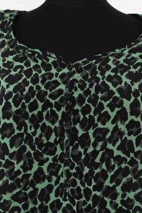 Robe Maje Vert en Soie