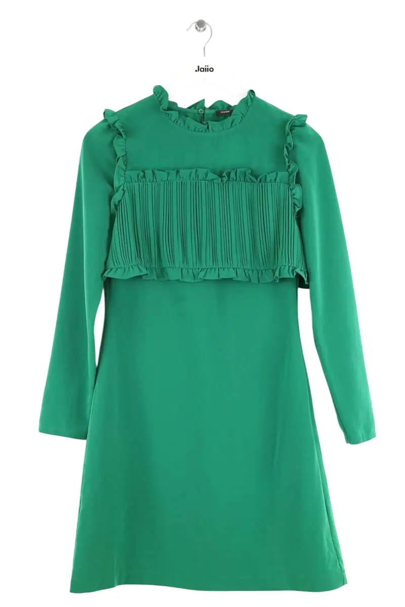 Robe Maje Vert en Synthétique, taille M - Seconde Main