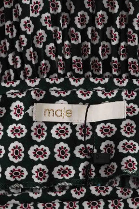 Robe Maje Vert en Synthétique