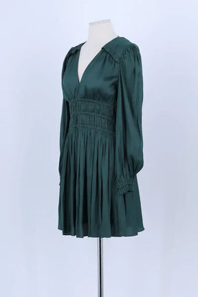 Robe Maje Vert en Synthétique