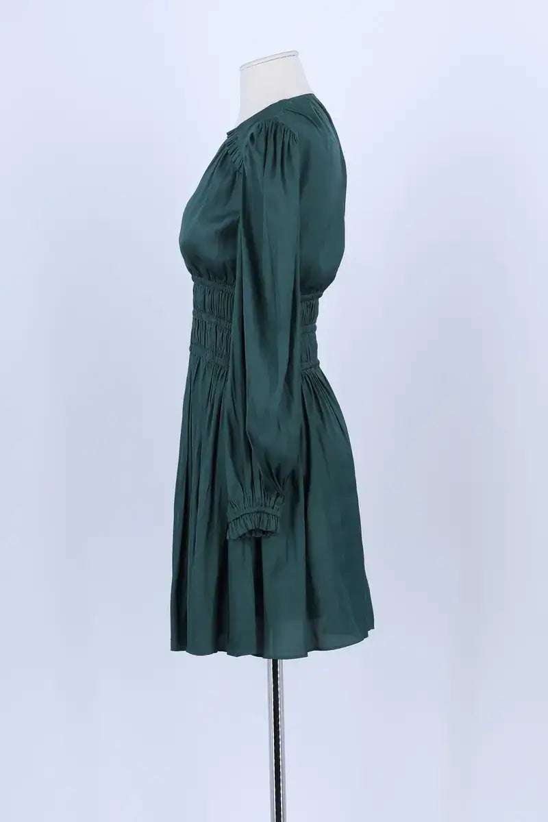 Robe Maje Vert en Synthétique