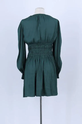 Robe Maje Vert en Synthétique