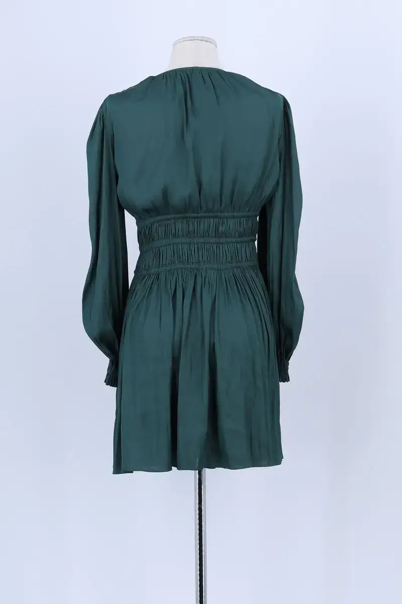 Robe Maje Vert en Synthétique