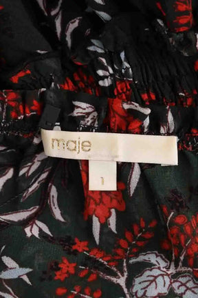 Robe Maje Vert en Synthétique