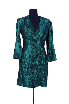 Robe Maje Vert en Viscose, taille M - Seconde Main