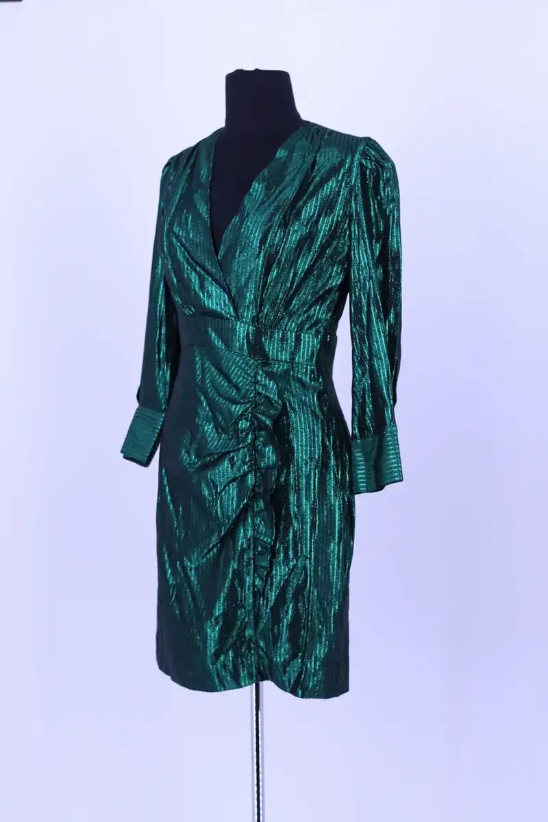 Robe Maje Vert en Viscose