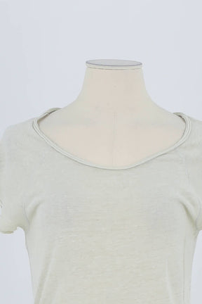 Robe Majestic Filatures Beige en Lin