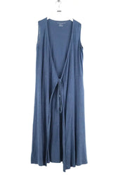 Robe Majestic Filatures Bleu en Lin, taille S - Seconde Main