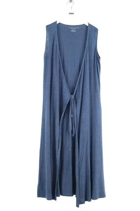 Robe Majestic Filatures Bleu en Lin, taille S - Seconde Main