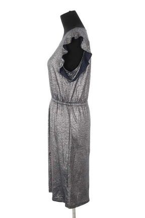 Robe Majestic Filatures Gris en Lin