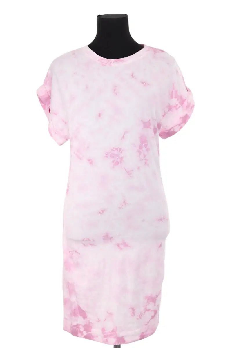 Robe Majestic Filatures Rose en Coton - élasthanne, taille S - Seconde Main