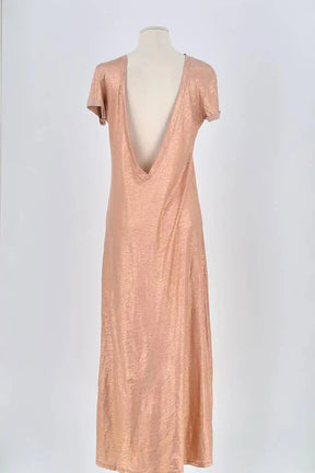 Robe Majestic Filatures Rose en Lin