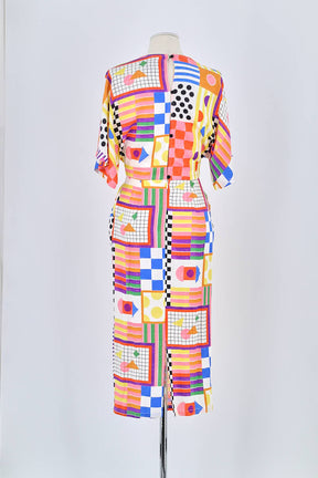 Robe Make My Lemonade Multicolore en Viscose