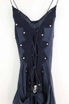 Robe Manoush Bleu en Soie