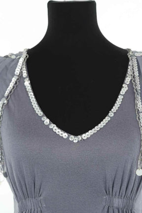 Robe Manoush Gris en Synthétique