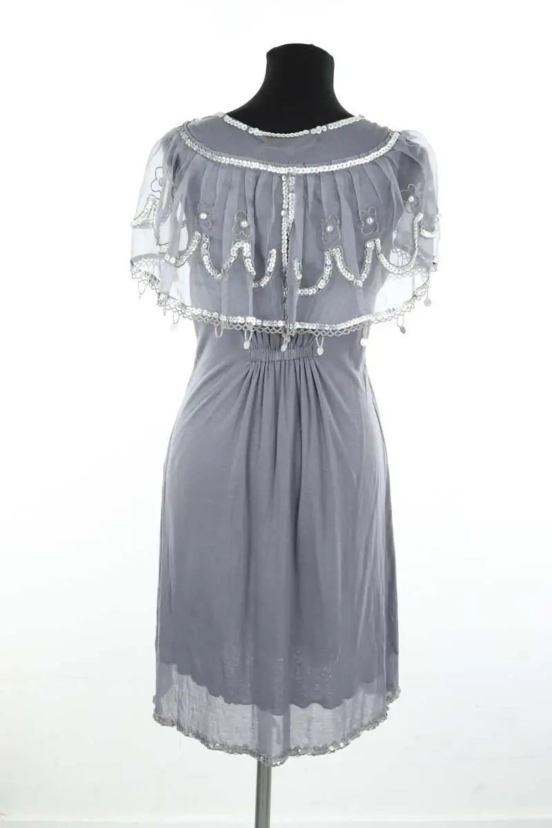 Robe Manoush Gris en Synthétique