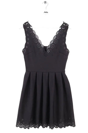 Robe Manoush Noir en Coton, taille S - Seconde Main