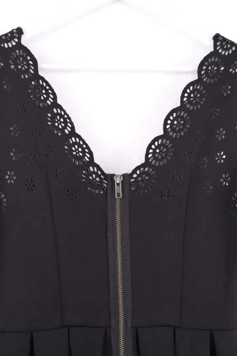 Robe Manoush Noir en Coton