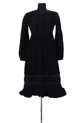 Robe Manoush Noir en Coton, taille S - Seconde Main