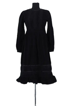 Robe Manoush Noir en Coton, taille S - Seconde Main
