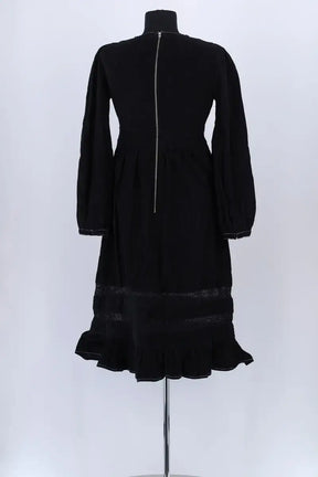 Robe Manoush Noir en Coton