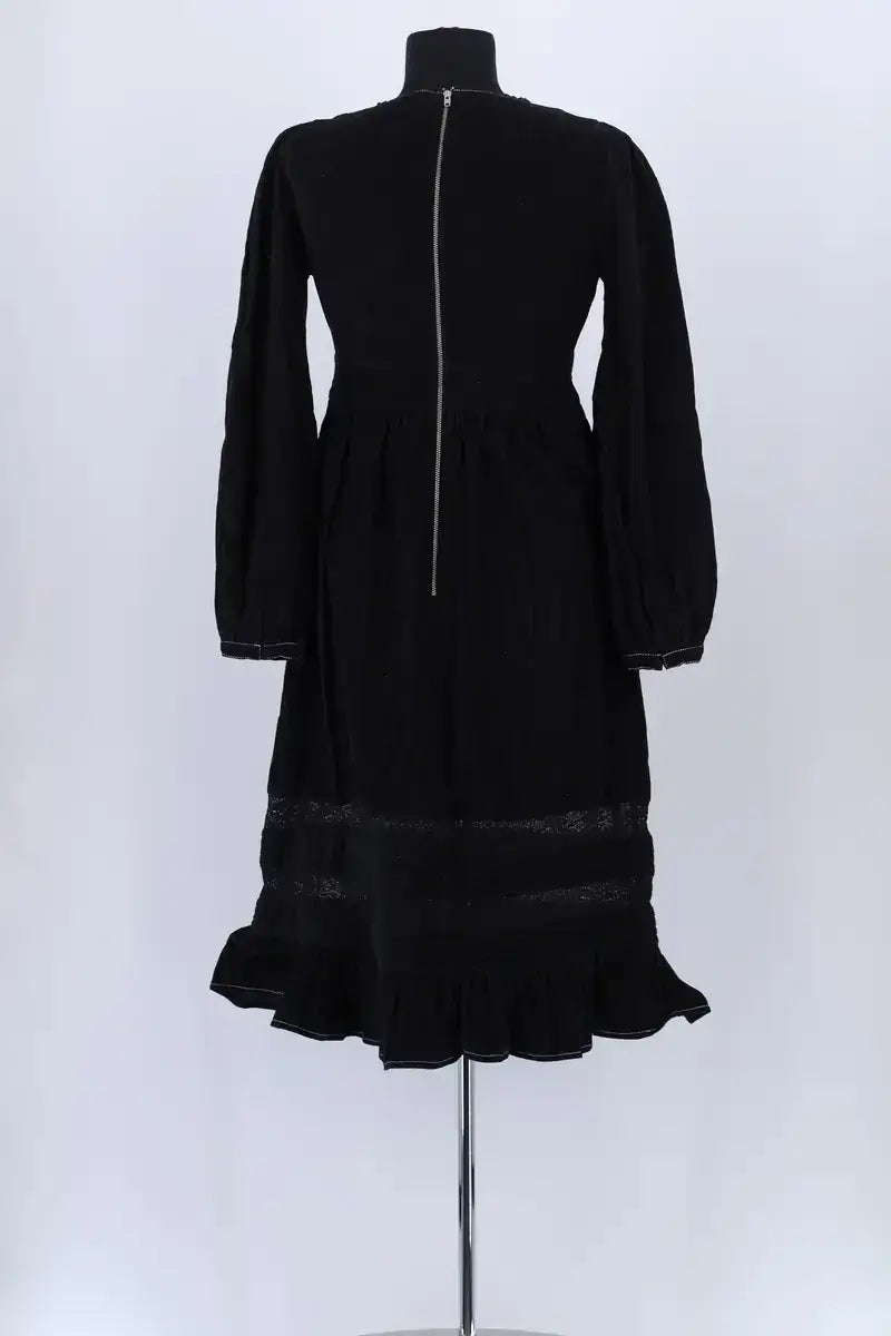 Robe Manoush Noir en Coton