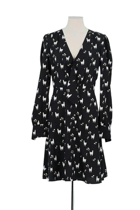 Robe Manoush Noir en Polyester, taille S - Seconde Main