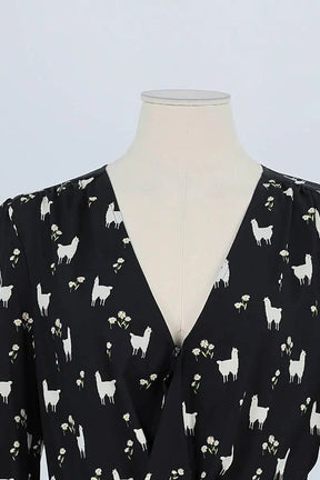 Robe Manoush Noir en Polyester