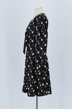 Robe Manoush Noir en Polyester