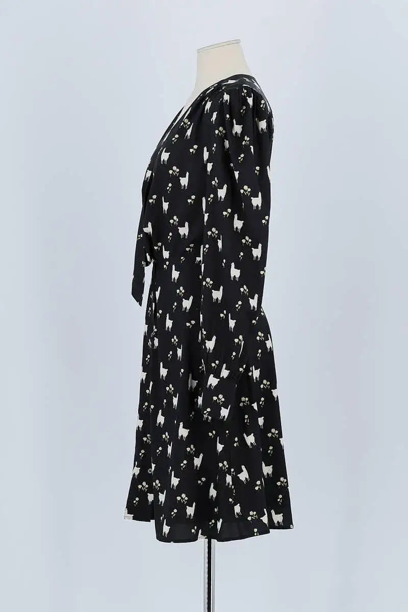 Robe Manoush Noir en Polyester