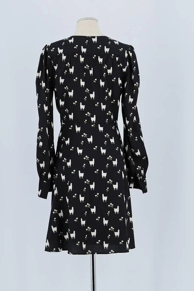 Robe Manoush Noir en Polyester