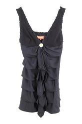 Robe Manoush Noir en Soie, taille L - Seconde Main