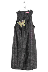 Robe Manoush Noir en Synthétique, taille L - Seconde Main