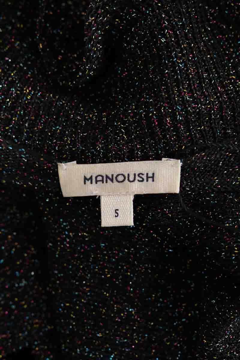 Robe Manoush Noir en Synthétique
