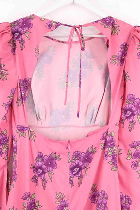 Robe Manoush Rose en Soie