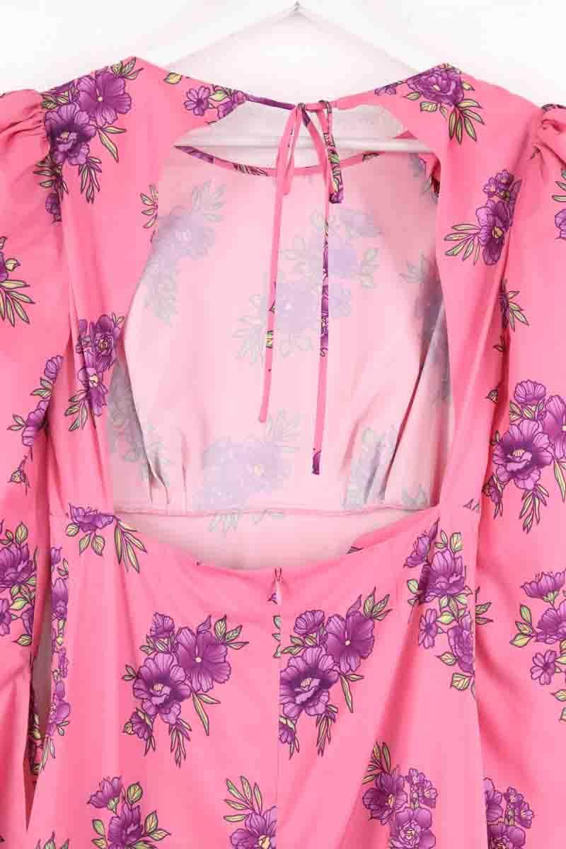 Robe Manoush Rose en Soie