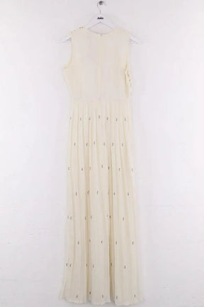 Robe Manoush Valentine Ecru en Synthétique